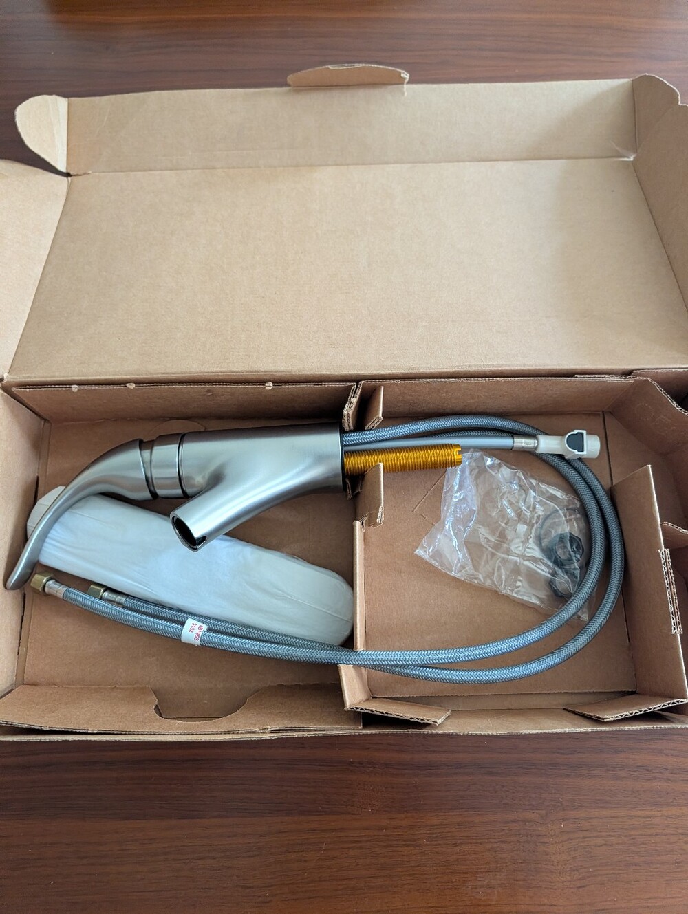 MOEN 67315SRS Integra One-Handle Pullout Kitchen Faucet Incomplete For Parts
